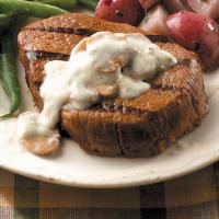 Steaks with Mushroom Sauce for 2_image