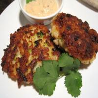 Spicy Cod Cakes With Chipotle Sauce_image