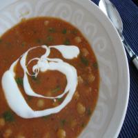 Red Lentil, Chickpea (Garbanzo) & Chili Soup image