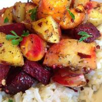 Savory Roasted Root Vegetables image