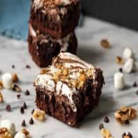 Super Quick and Easy Rocky Road Brownies_image