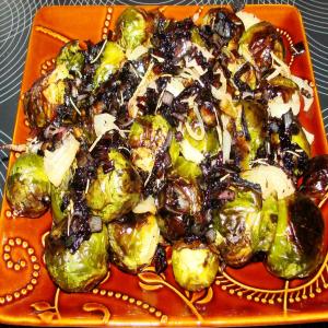 Balsamic Glazed Brussels Sprouts image