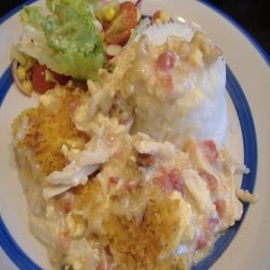 Creamy Mexican Chicken & Rice Casserole image