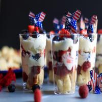 Summer Berry Cheesecake Trifles image