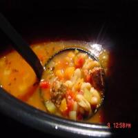 BONNIE'S OLD-FASHIONED THICK WHITE BEAN SOUP image