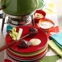 Beef Fondue with Sauces_image