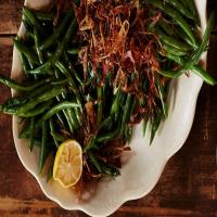 Buttered Green Beans with Shallots and Lemon image