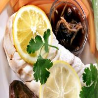 Steamed halibut with ginger sauce Recipe_image