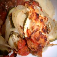 Zucchini Bake With Feta and Tomatoes_image