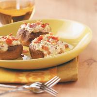 Blue Cheese and Bacon Stuffed Mushrooms_image