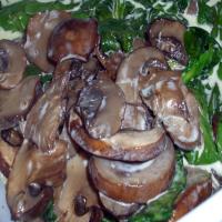 Guy Savoy's Spinach and Mushroom Gratin_image