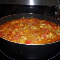 Chicken and Vegetable Curry image