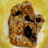 Healthy Low-Fat Baked Berry and Fruit Oatmeal image
