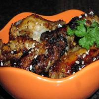 Chili-Glazed Chicken Wings With Toasted Sesame See_image