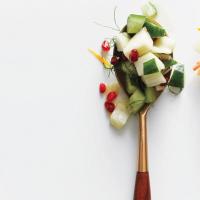 Chopped Cucumber, Pear, and Fennel Salad image