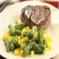 Gluten-Free Asparagus and Corn with Honey Mustard Glaze image