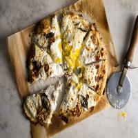 Bacon and Egg Pizza image