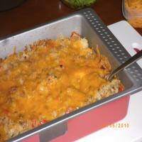 Spicy Mexican Cheesy Rice Casserole_image