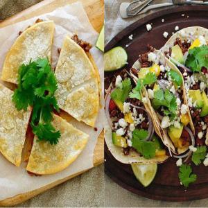 One Recipe, Two Meals: Grown-Up Beef Tacos and Kid Quesadillas_image