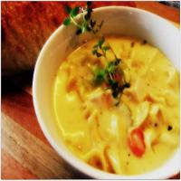Creamy Chicken Noodle Soup_image
