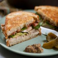 Roast Turkey, Avocado and Bacon Sandwich image