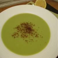 Vegan Lemon Asparagus Soup image