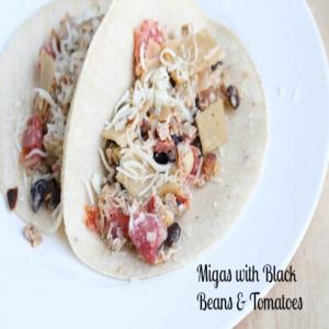Migas With Black Beans & Tomatoes_image