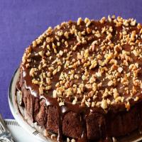 Flourless Walnut-Date Cake_image