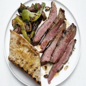 Grilled Flank Steak with Peperonata image
