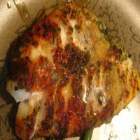 Broiled Orange Roughy With Lemon, Fines Herbes and Paprika image