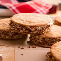 Salted Caramel Snickerdoodle Ice Cream Sandwiches image