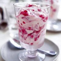 Effortless raspberry iced mousse image