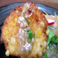 Corn Fritters With Hot & Spicy Oriental Relish image