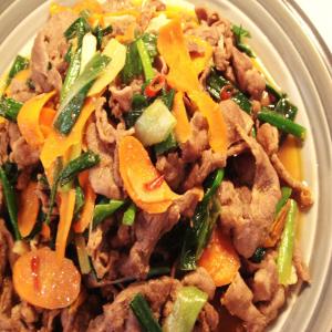 Stir-Fry Mutton With Chinese BBQ Sauce image