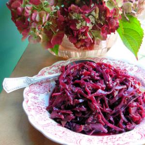 Crock Pot Baked Spiced Red Cabbage With Apples or Pears_image