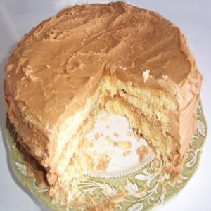 Layer Cake With Caramel Frosting image