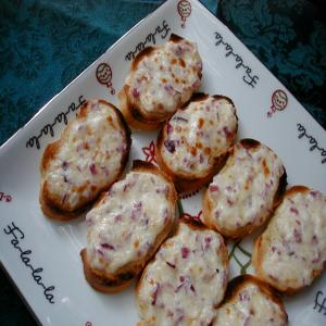 Parmesan and Red Onion Hors D'oeuvres image