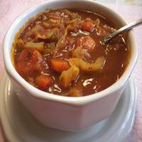 Cabbage, Tomato and Vegetable Soup image