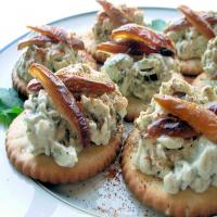 Brandied Blue Cheese & Dates on Crackers image