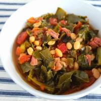Instant Pot Collard Greens and Navy Beans_image