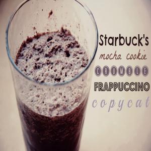 Starbucks Mocha Cookie Crumble Frappuccino Copycat image