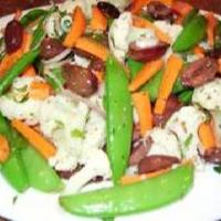 Snap Pea and Cauliflower Salad_image