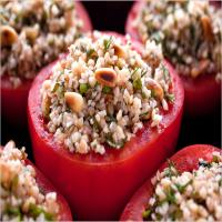 Tomatoes Stuffed With Bulgur and Herbs_image