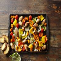 Italian Chicken Sausage and Peppers image