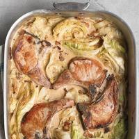 Pork Chops with Bacon and Cabbage_image