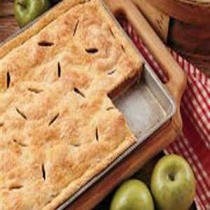 Farm Apple Pan Pie Recipe_image