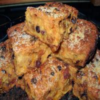 Traditional Fruity and Spiced Bread Pudding - With Brandy!_image