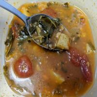 Vegan Portuguese Kale Soup image