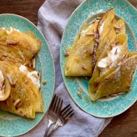 Almond Crêpes with Brown Butter for Two image