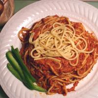 Spaghetti with Corned Beef image